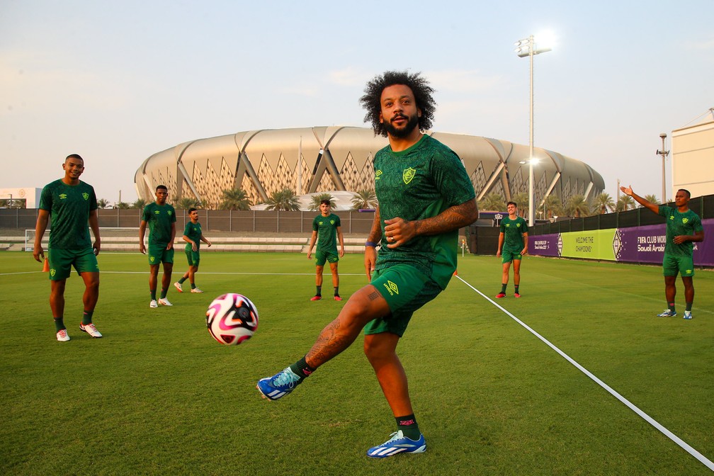 Marcelo é citado em texto de jornal inglês — Foto: MARCELO GONÇALVES / FLUMINENSE