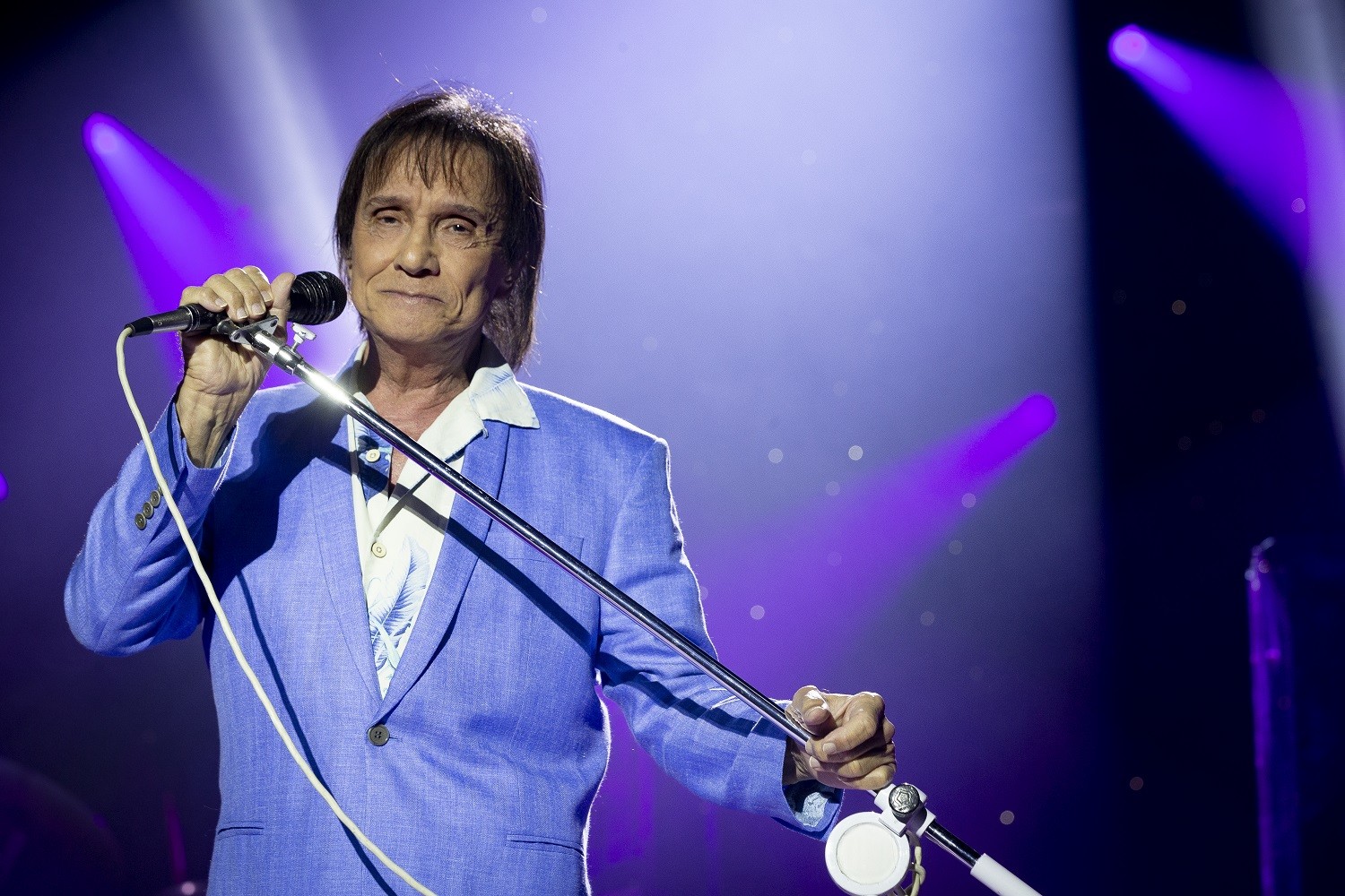 O cantor Roberto Carlos — Foto: Roberto Moreyra/Agência O Globo