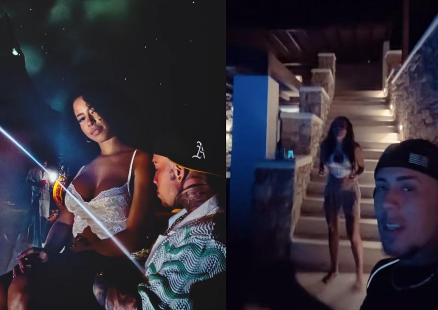 MC Daniel e Lorena Maria curtem vigem para a Grécia com Anitta