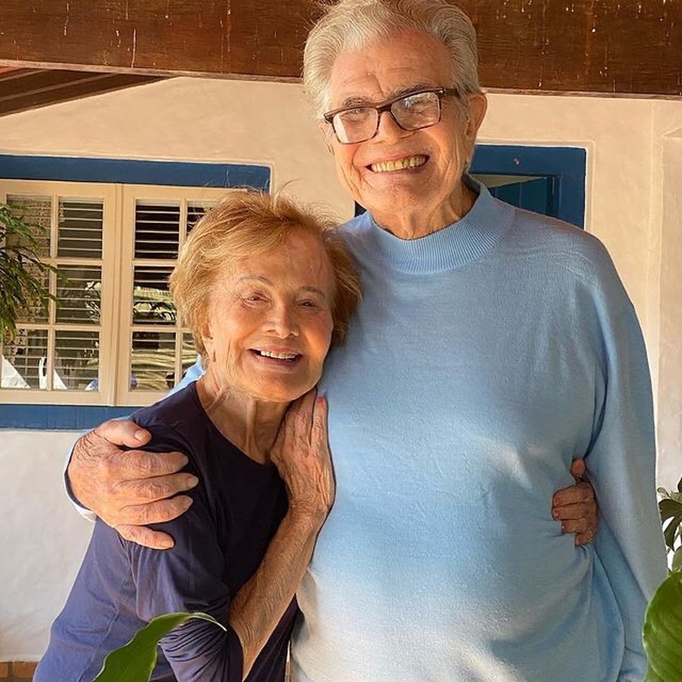 Glória Menezes e Tarcísio Meira ficaram 59 anos juntos — Foto: Maria Pugliese/Reprodução de Instagram