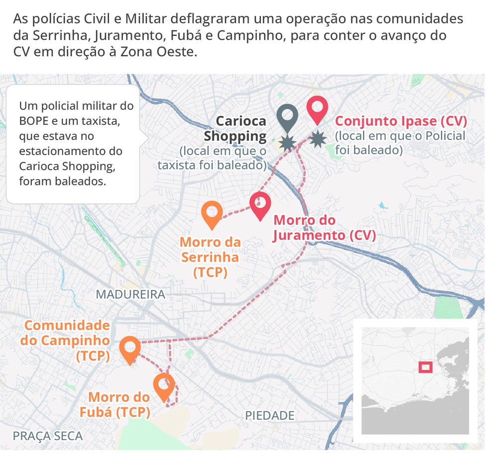 Exploração de serviços vira motor da guerra do tráfico na Zona Norte do Rio