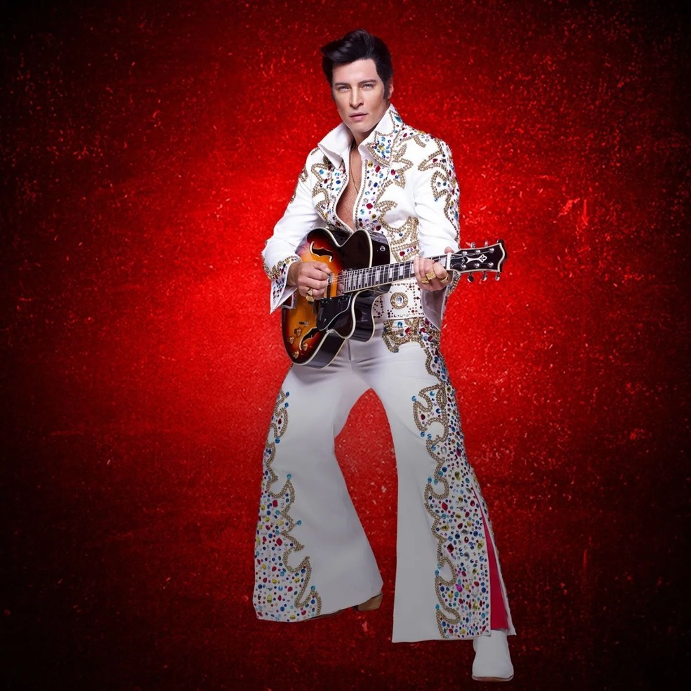 Leandro Lima vai viver Elvis Presley em musical &mdash; Foto: Jairo Goldflus/ reprodu&ccedil;&atilde;o/ instagram