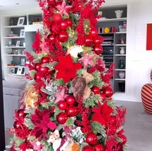 Árvore de Natal de Ticiane Pinheiro — Foto: Reprodução/Instagram