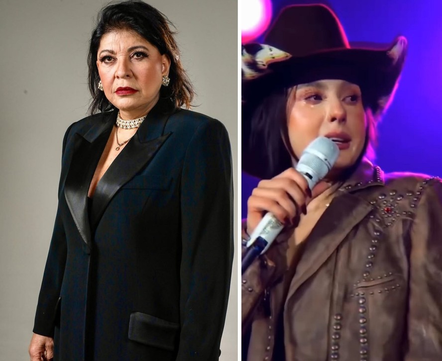 Roberta Miranda conforta Ana Castela após choro em show: 'Também quis desistir'