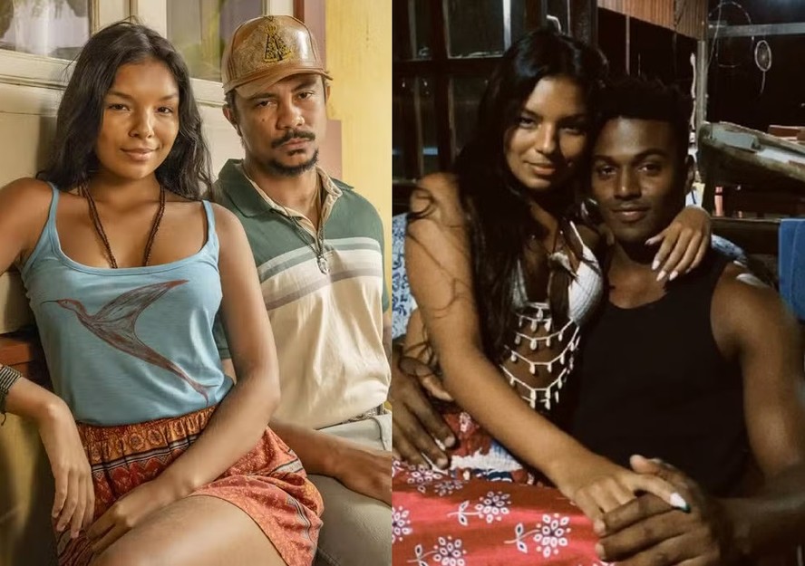 Mell Muzzillo com Xamã e com Ronald Sotto