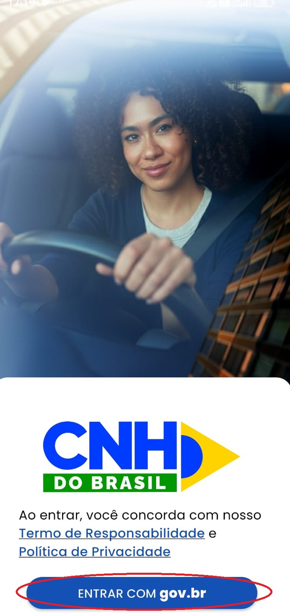 O app CNH do Brasil — Foto: Reprodução