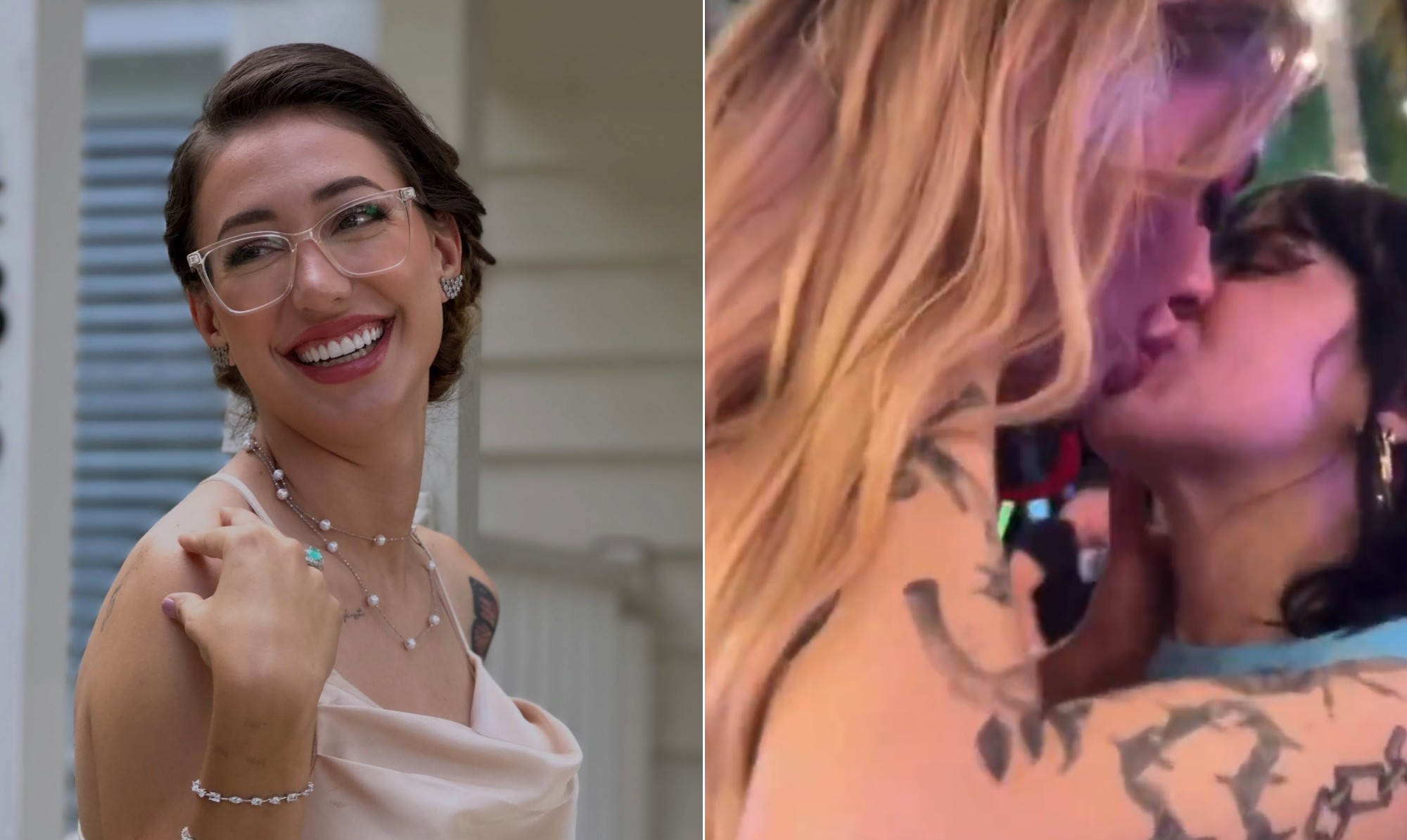Web resgata beijos de Nicole Louise com outras mulheres, após pai dizer que ela se afastou por ele ser gay - QTU Questões do Universo