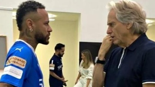 Neymar pede demissão de Jorge Jesus do Al-Hilal após cobranças do treinador, diz imprensa árabe