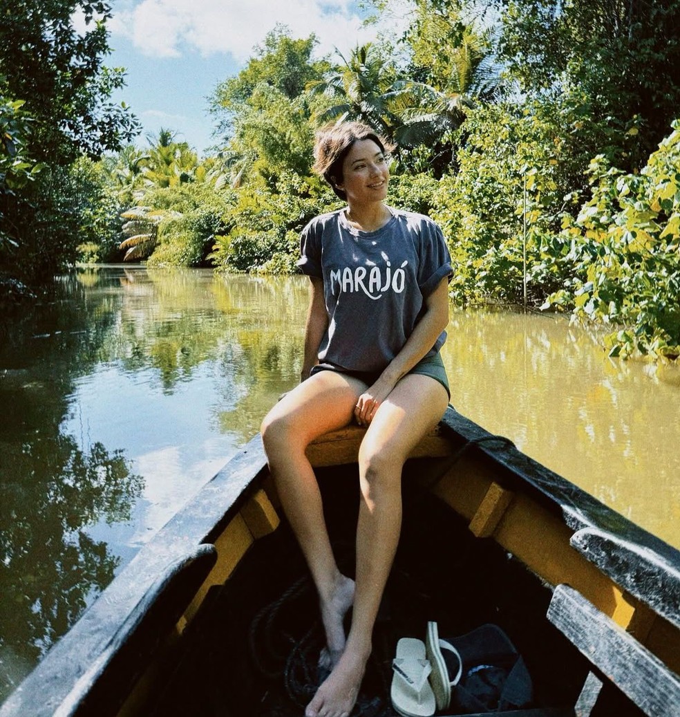 Carolina Oliveira retorna ao Brasil para rodar filme &mdash; Foto: Instagram