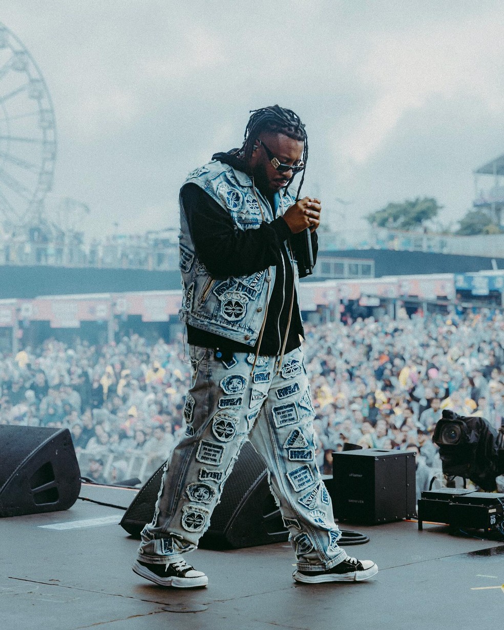 O rapper BK' — Foto: Pepe Rodriguess/ reprodução/ instagram