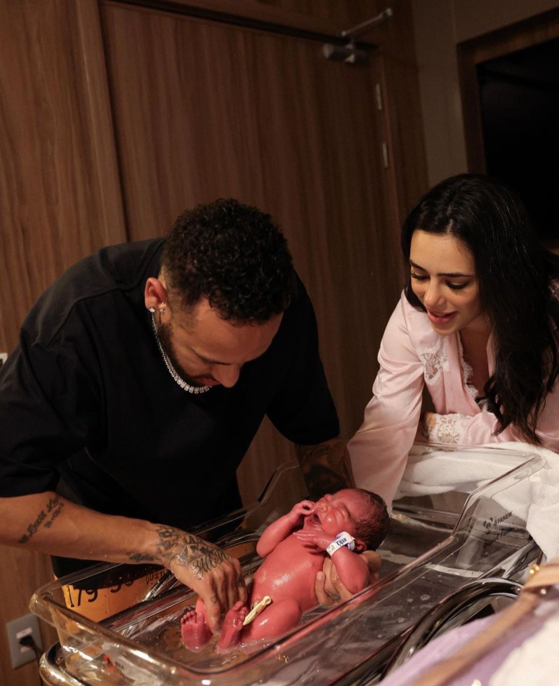 Nasce Mavie, filha de Neymar e Bruna Biancardi — Foto: Instagram