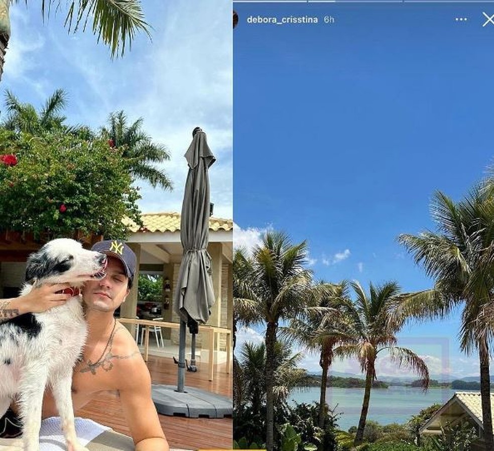 Luan Santana se reaproxima de Debora Cristina — Foto: rep/ instagram