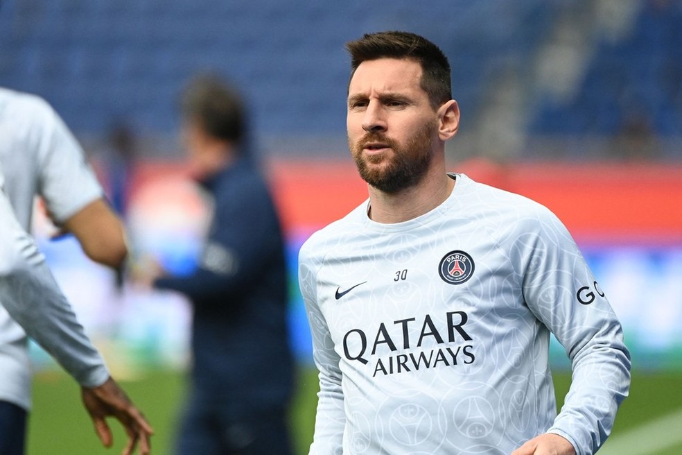 Messi deixa o PSG no fim da temporada — Foto: Alain JOCARD / AFP