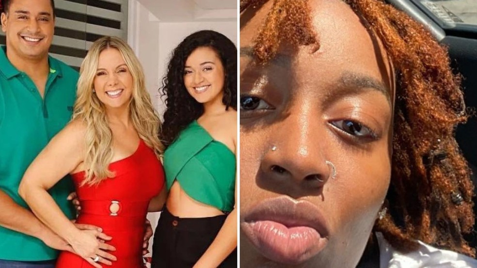 Carla Perez, Xanddy e Camilly Victória: ele não teria aceitado o namoro com Daze — Foto: rep/ instagram