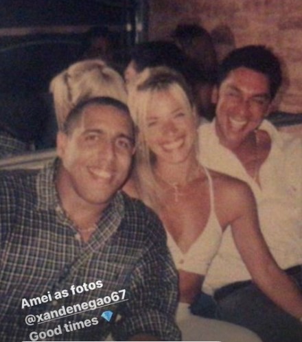 Ana Claudia Soares, ex-mulher do bicheiro Maninho — Foto: Arquivo/Globo e Instagram