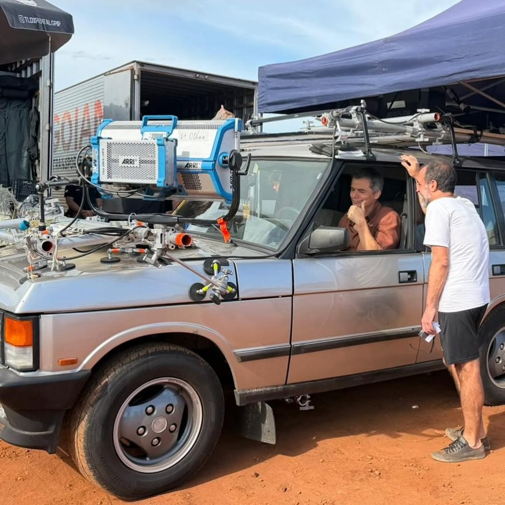 Wagner Moura grava novo filme no Brasil — Foto: Reprodução/Instagram