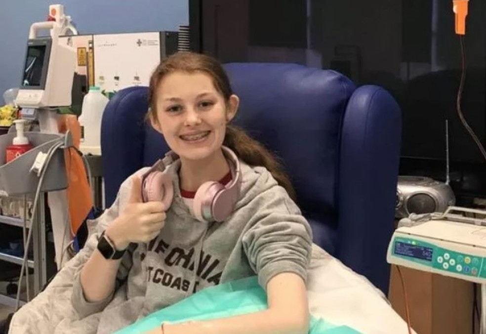 Macy Williams em hospital: fobia de alimentos &mdash; Foto: Reprodu&ccedil;&atilde;o