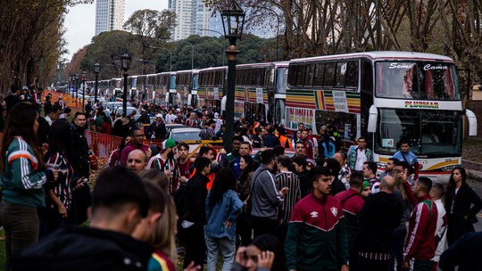 Fluminense avalia o êxito da organização da “invasão” de torcedores em Buenos Aires