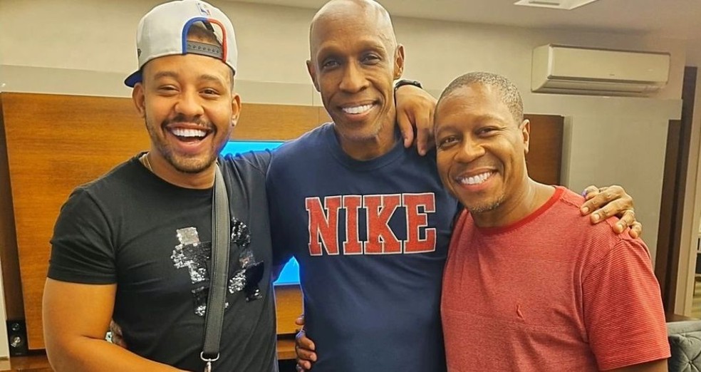 Filhos de Mussum — Foto: Arquivo Globo e Instagram