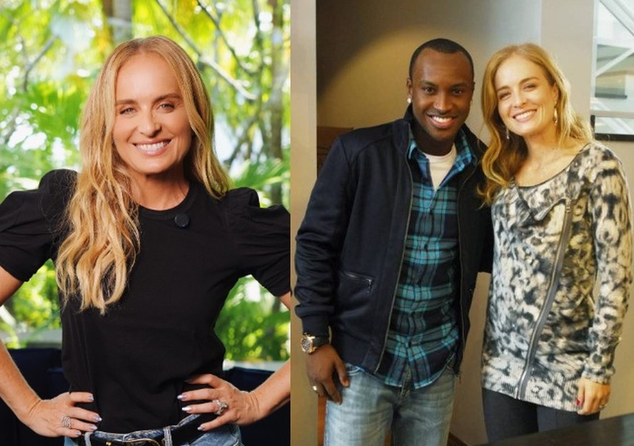 Angélica diz que Thiaguinho a chama de 'madrinha'