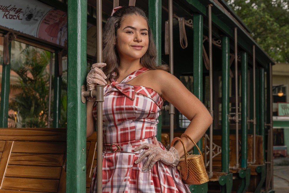 Maisa como Bia em ‘Garota do momento’ — Foto: Fábio Rocha/Rede Globo