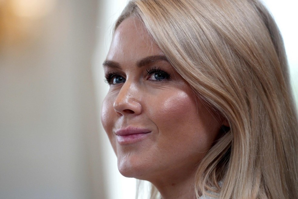 Karoline Leavitt tem 27 anos — Foto: AFP