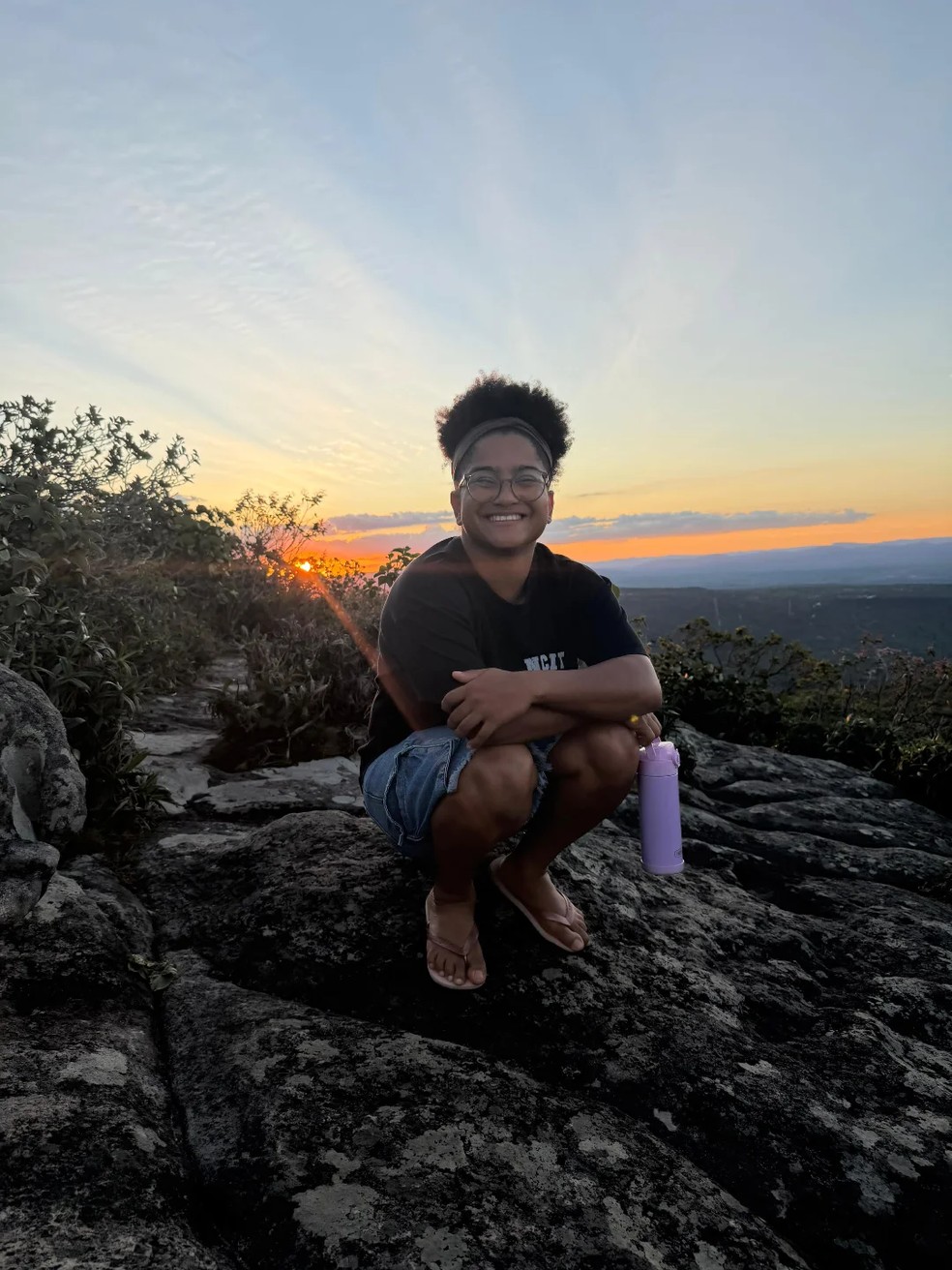 Tia Milena na Chapada Diamantina — Foto: Instagram/reprodução