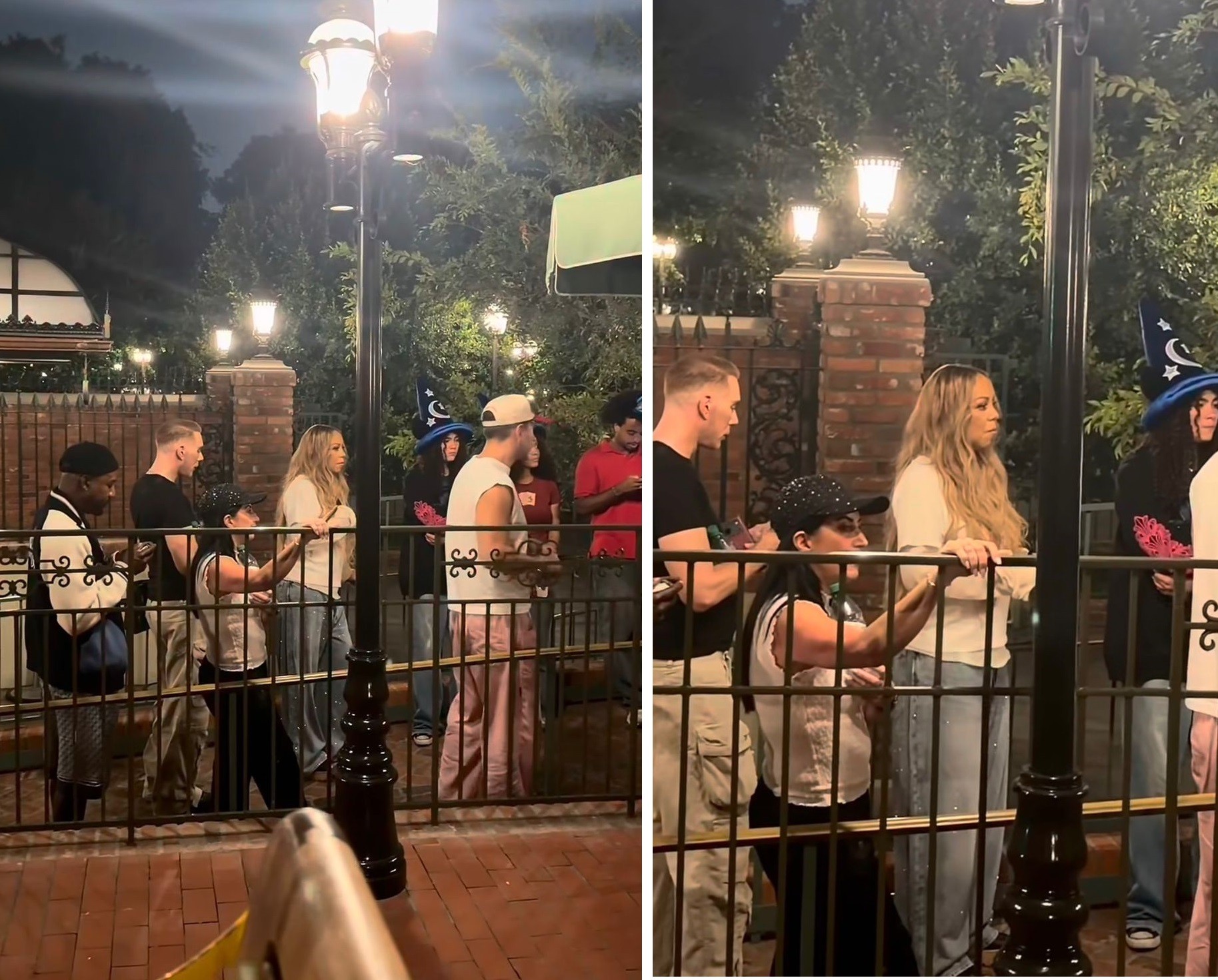 Fã filma Mariah Carey em fila de brinquedo da Disney; vídeo
