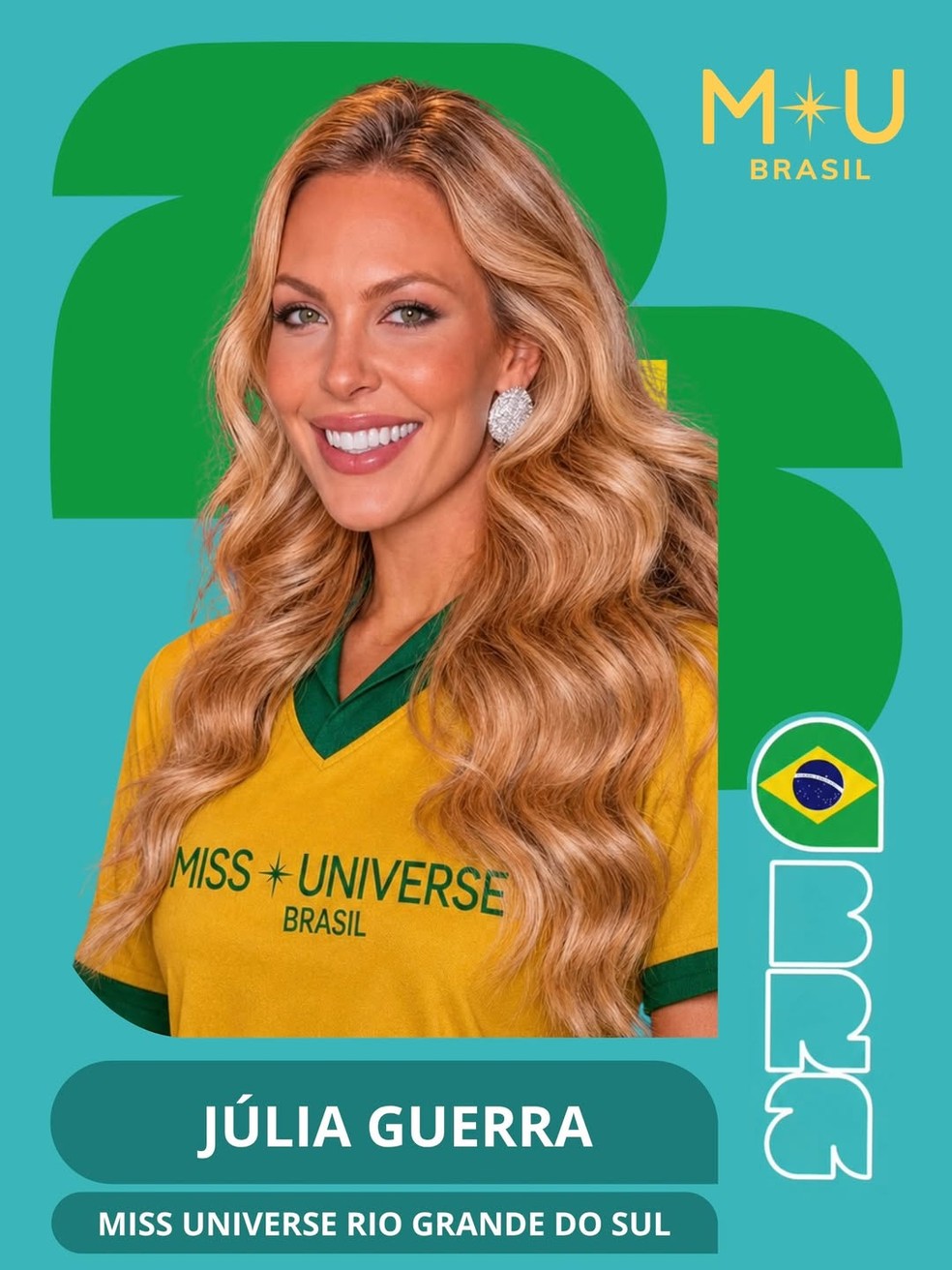 Candidata ao Miss Universe Brasil 2026 — Foto: Divulgação/Miss Universe Brasil