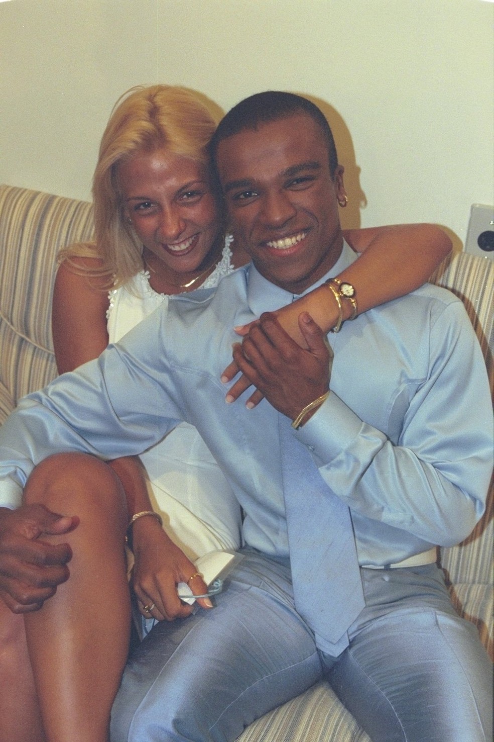 Carla Perez e Alexandre Pires &mdash; Foto: FERNANDO QUEVEDO