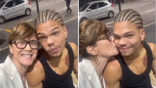 Mônica Torres celebra reencontro emocionante com o filho Francisco Antony, que vive em Portugal com Marcello Antony