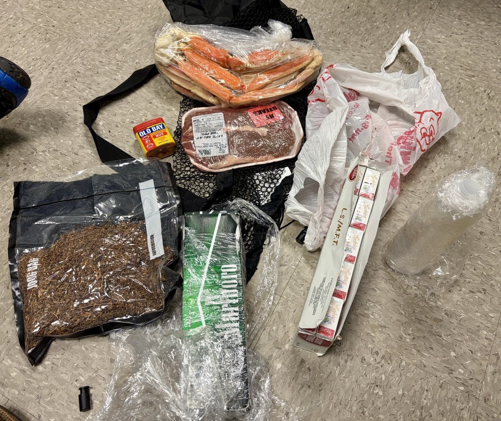 Detentos vão ficar sem jantar especial — Foto: Reprodução/X/South Carolina Department of Corrections