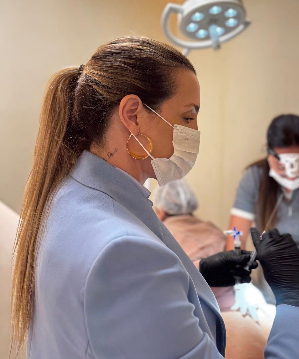 Joana Machado estuda Biomedicina — Foto: Reprodução/Instagram