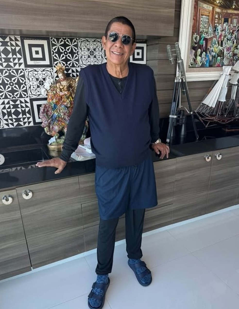Zeca Pagodinho — Foto: Reprodução/ Instagram