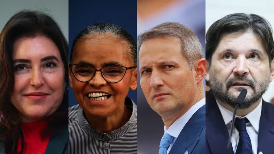 Marina marca 16%, Tebet, 15%, Prado, 15% e Derrite, 14% em pesquisa Datafolha para o Senado de SP