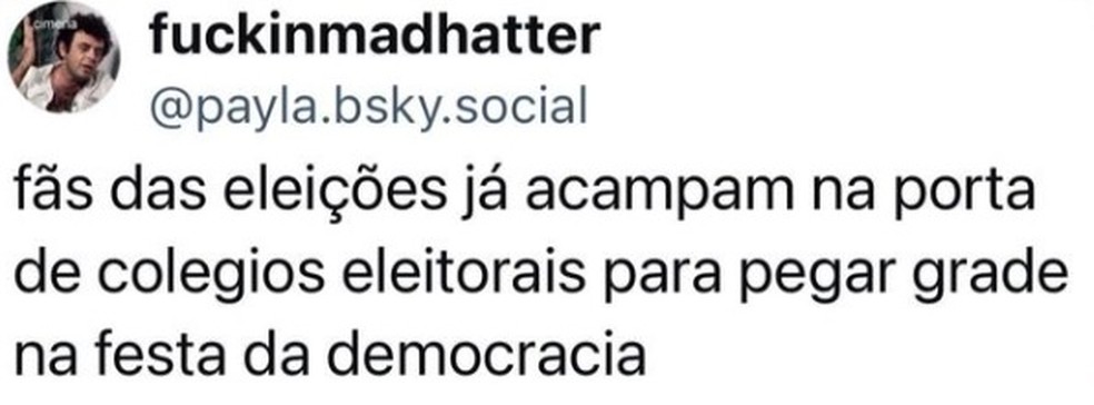 Eleições 2024 rendem memes na web — Foto: Reprodução/Redes sociais