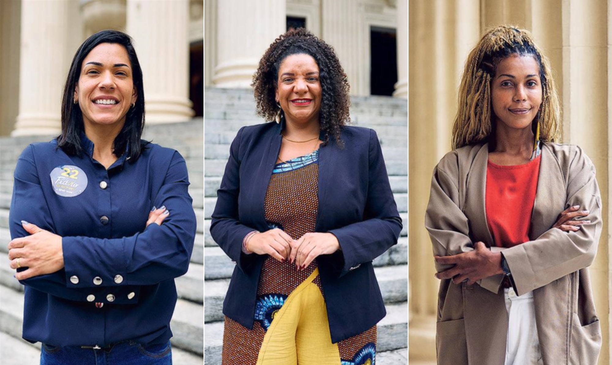 Saiba quem são as três mulheres entre os quatro deputados mais votados para a Alerj
