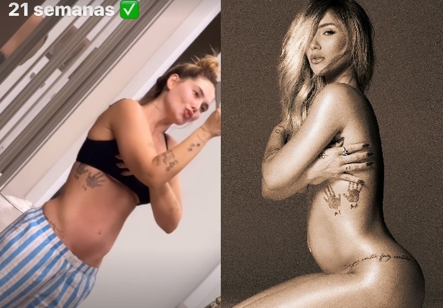 Virginia Fonseca divide com os seguidores a evolu&ccedil;&atilde;o da gesta&ccedil;&atilde;o do terceiro filho