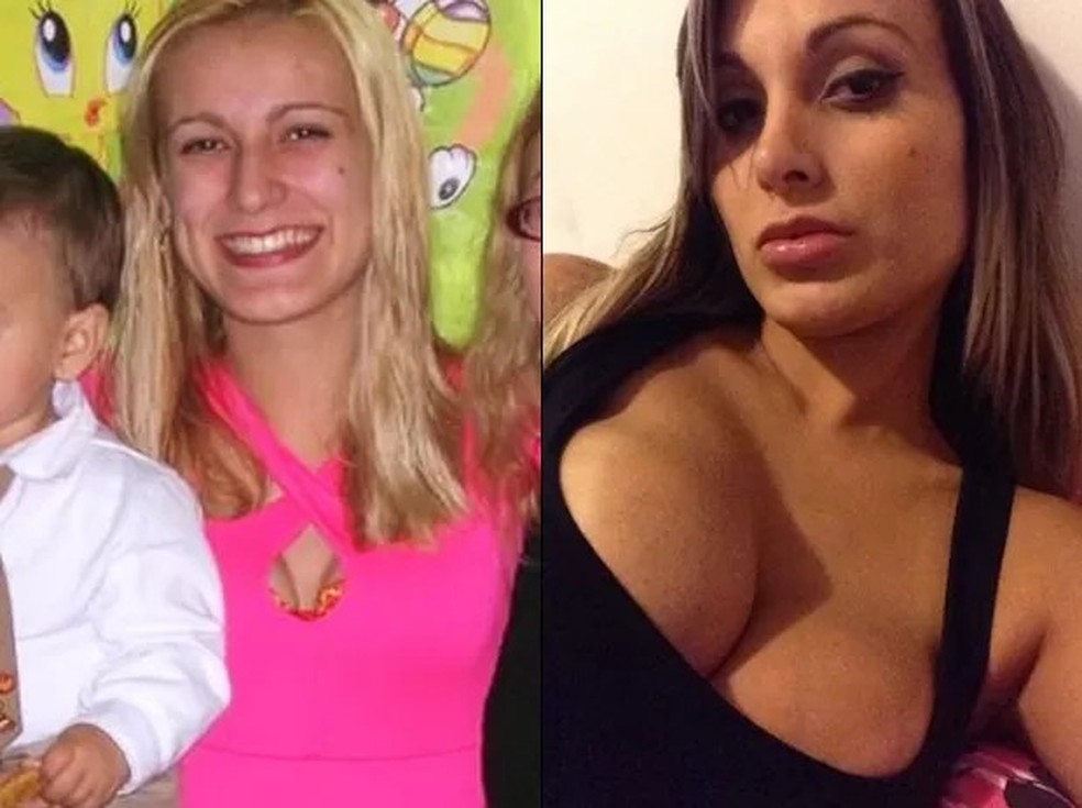 As transformações de Andressa Urach no começo da fama — Foto: Arquivo Pessoal/Divulgação