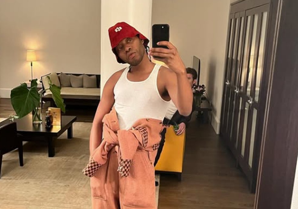 Jeremy em foto publicada no Instagram — Foto: Reprodução/Instagram/@jeremyoharris