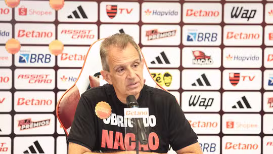Flamengo: Bap diz que 'ano estava muito em risco' para justificar demissão de Filipe Luís Flamengo: Bap diz que 'ano estava muito em risco' para justificar demissão de Filipe Luís
