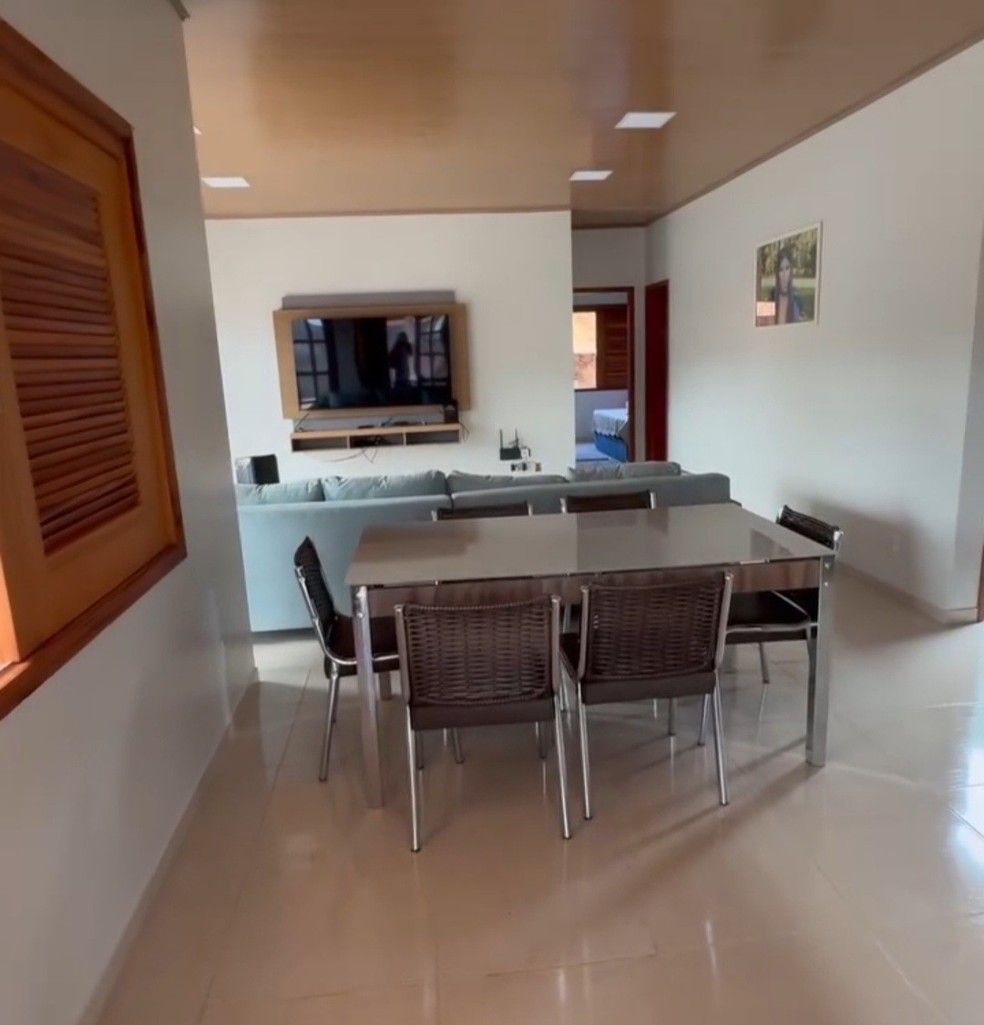 Marciele Albuquerque construiu a casa dos pais — Foto: rep/ instagram