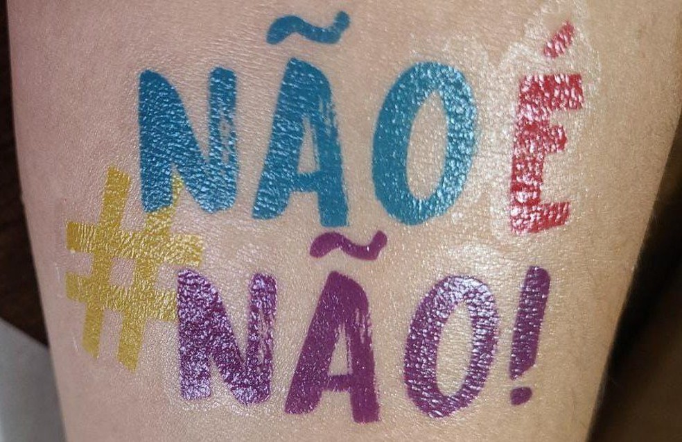 Campanha visa alertar moradores e turistas em Saquarema sobre assédio às mulheres — Foto: Foto: Divulgação / Prefeitura de Saquarema