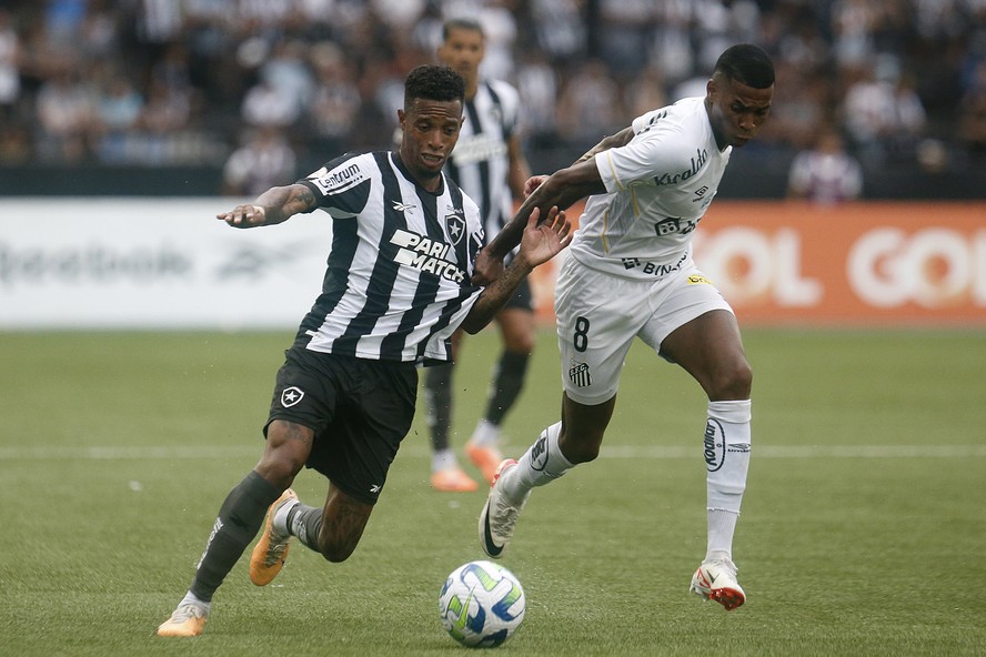 Santos busca empate no fim, respira e complica a vida do Botafogo na briga  pelo título - Brasileirão - Br - Futboo.com