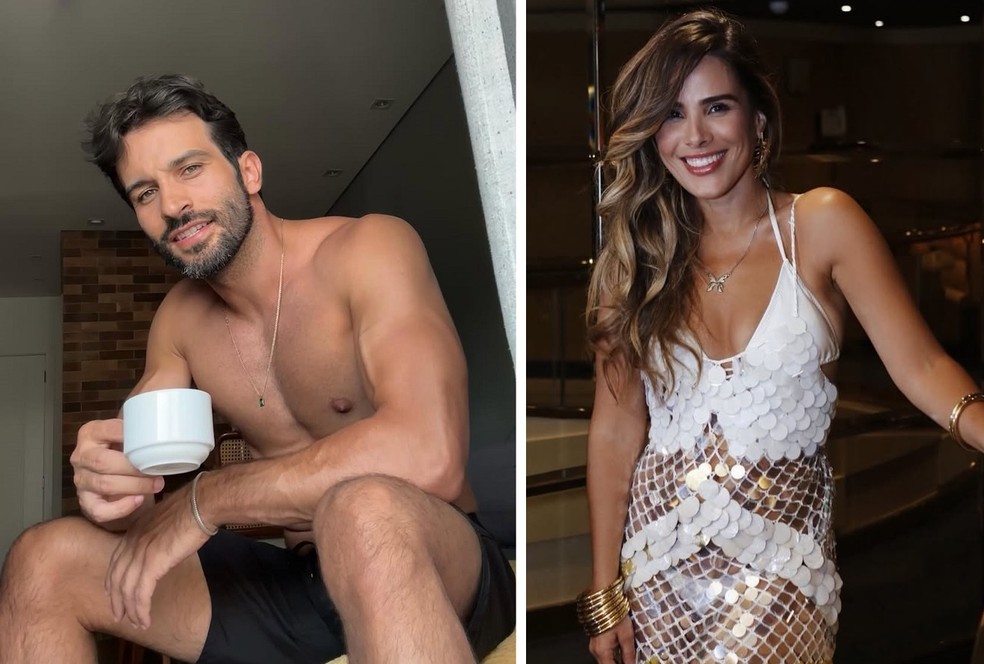 Wanessa Camargo e Bruno Bevan: novo casal — Foto: Reprodução/Instagram e Alexandre Pio