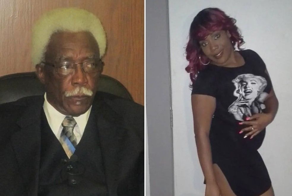 Joe Cornelius Sr., que tinha 82 anos, e sua filha, Keisha Miles, de 31: assassinados por menino de 10 anos nos EUA  Foto: Reproduo