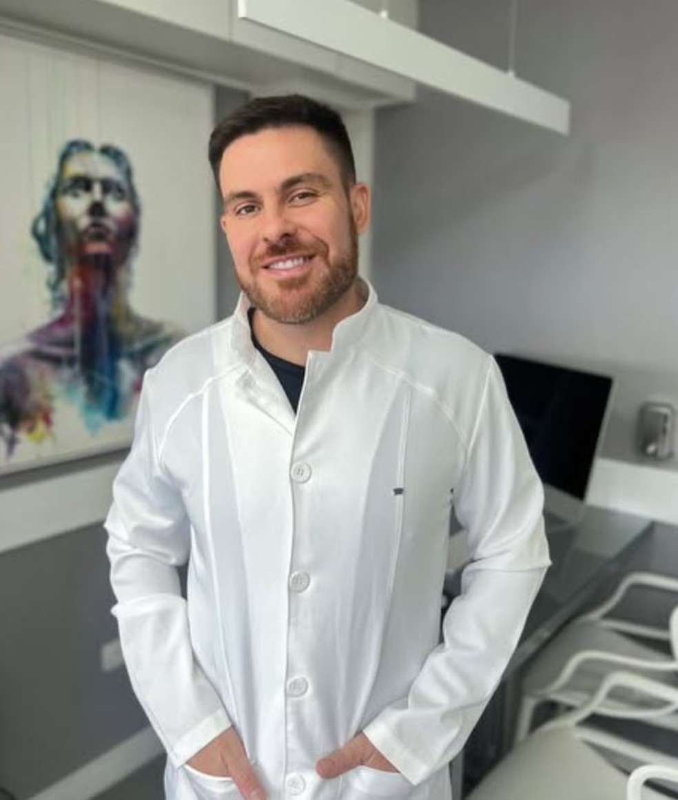 Fábio Barros, especialista em harmonização facial — Foto: rep/ instagram