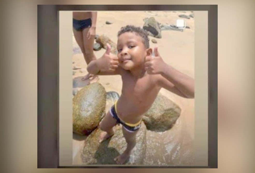 Benjamim Rodrigues Ribeiro, de 7 anos, morreu após comer um açaí envenenado — Foto: Reprodução