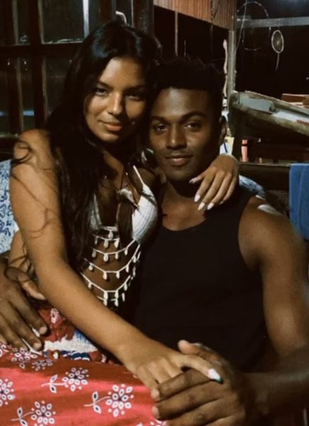 Mell Muzzillo e Ronald Sotto — Foto: reprodução