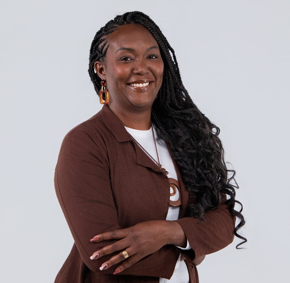 Alcione Marrom Amancio, do Republicanos — Foto: Divulgação / candidatura de Alcione Marrom Amancio